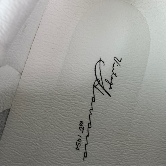 NEW Vintage Havana Bianca Sneakers White Silver - Picture 10 of 14